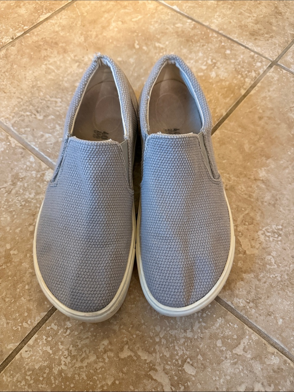 BirkenstockSlip-On Sneakers in Light Gray